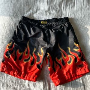 Chinatown Market Flame Shorts